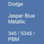 Preview: Dodge, Jasper Blue Metallic, 345 / 5345 / PBM.